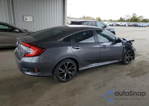 2019 Honda Civic Sport from USA, damaged, VIN 2HGFC2F81KH547188